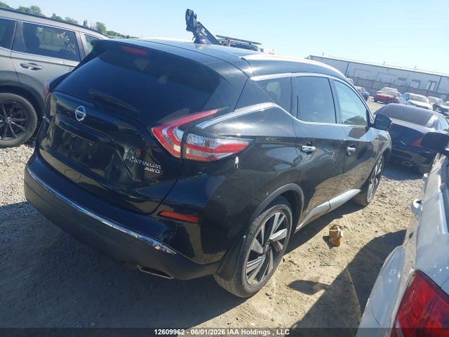 Продажа на аукционе авто 2017 Nissan Murano Platinum/sl/sv, vin: 5N1AZ2MH7HN119809, номер лота: 12609962