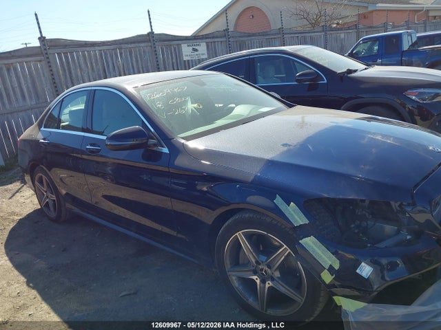 12609967 :رقم المزاد ، 55SWF4KB5JU267490 vin ، 2018 Mercedes-benz C 300 4matic مزاد بيع