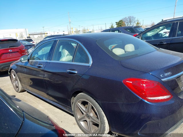 12609967 :رقم المزاد ، 55SWF4KB5JU267490 vin ، 2018 Mercedes-benz C 300 4matic مزاد بيع