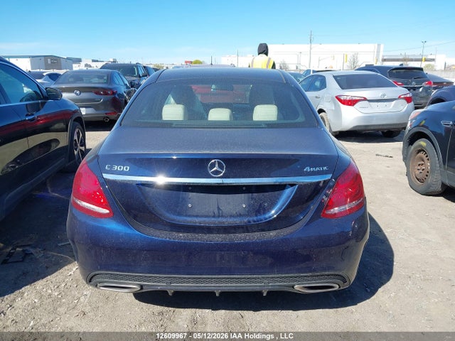 12609967 :رقم المزاد ، 55SWF4KB5JU267490 vin ، 2018 Mercedes-benz C 300 4matic مزاد بيع