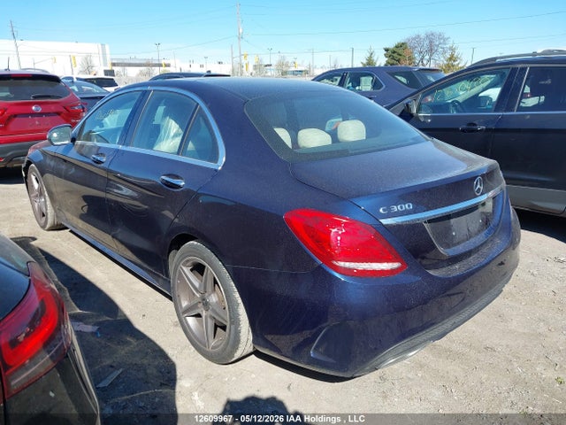 12609967 :رقم المزاد ، 55SWF4KB5JU267490 vin ، 2018 Mercedes-benz C 300 4matic مزاد بيع
