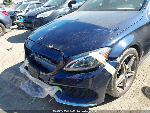 12609967 :رقم المزاد ، 55SWF4KB5JU267490 vin ، 2018 Mercedes-benz C 300 4matic مزاد بيع