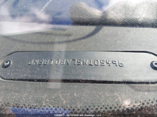 12609977 :رقم المزاد ، JN8BT08V75W105496 vin ، 2005 Nissan X-trail مزاد بيع