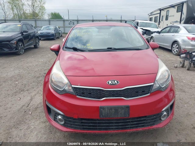 12609978 :رقم المزاد ، KNADN4A39G6551017 vin ، 2016 Kia Rio Ex/ex+ W/sunroof/lx/lx+/lx+ Eco/sx مزاد بيع