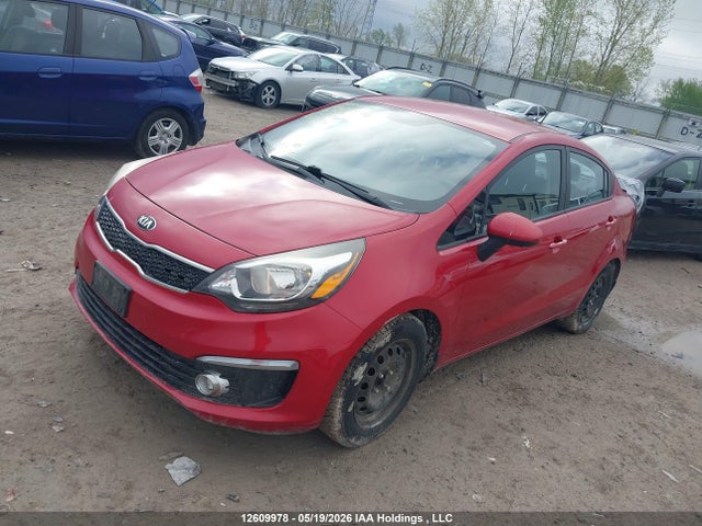 12609978 :رقم المزاد ، KNADN4A39G6551017 vin ، 2016 Kia Rio Ex/ex+ W/sunroof/lx/lx+/lx+ Eco/sx مزاد بيع