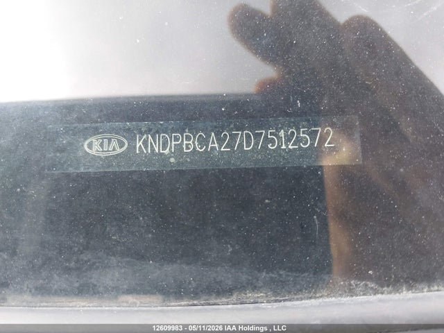 12609983 :رقم المزاد ، KNDPBCA27D7512572 vin ، 2013 Kia Sportage مزاد بيع