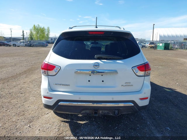 2014 Nissan Pathfinder S/sv/sl/platinum მანქანა იყიდება აუქციონზე, vin: 5N1AR2MM3EC663955, აუქციონის ნომერი: 12610012