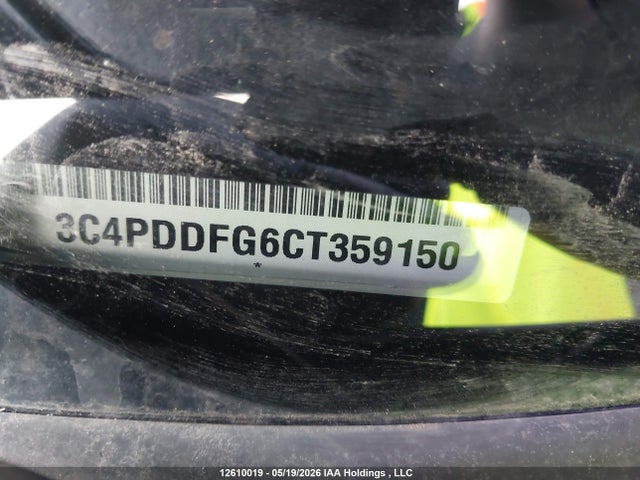 Продажа на аукционе авто 2012 Dodge Journey R/t, vin: 3C4PDDFG6CT359150, номер лота: 12610019