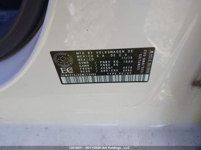 3VW267AJXGM273684 Volkswagen Jetta 1.4 Tsi Trendline/1.4 Tsi Trendline+