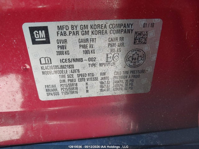 Buick Encore Essence 2018 KL4CJGSB5JB621820 Image 9