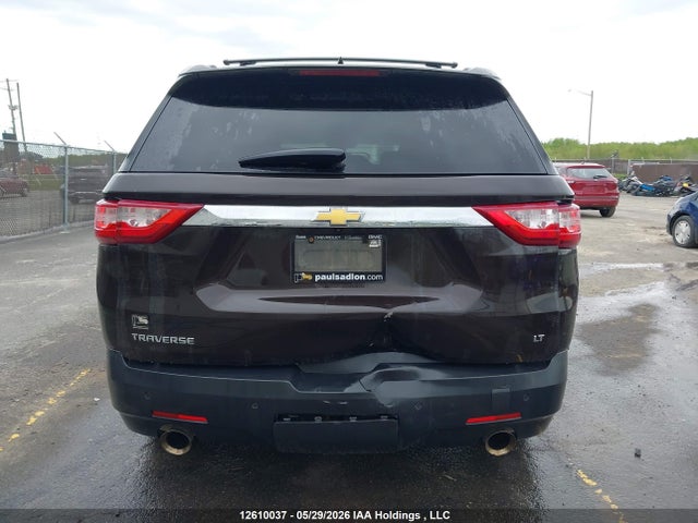 12610037 :رقم المزاد ، 1GNERGKW5KJ127305 vin ، 2019 Chevrolet Traverse Lt مزاد بيع