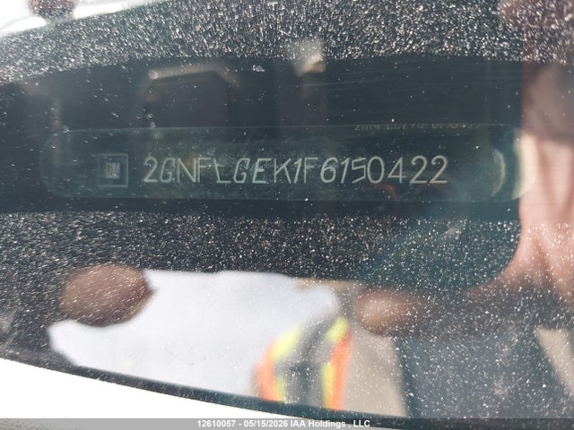 Продаж на аукціоні авто 2015 Chevrolet Equinox Lt, vin: 2GNFLGEK1F6150422, номер лоту: 12610057