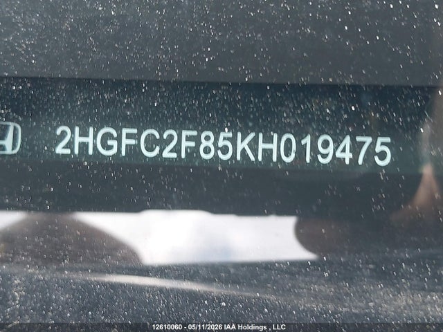 Honda Civic Sport 2019 2HGFC2F85KH019475 Image 18