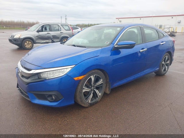 2016 Honda Civic Touring მანქანა იყიდება აუქციონზე, vin: 2HGFC1F97GH111133, აუქციონის ნომერი: 12610063