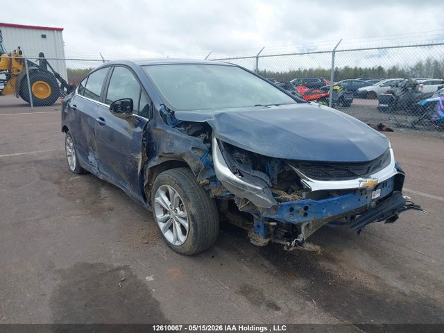 Продаж на аукціоні авто 2019 Chevrolet Cruze Lt, vin: 1G1BE5SM3K7127643, номер лоту: 12610067