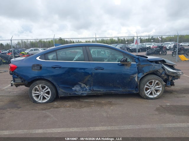 Продаж на аукціоні авто 2019 Chevrolet Cruze Lt, vin: 1G1BE5SM3K7127643, номер лоту: 12610067