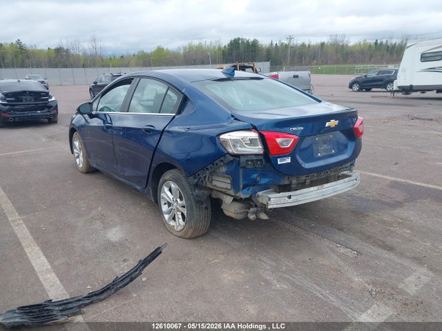 Продаж на аукціоні авто 2019 Chevrolet Cruze Lt, vin: 1G1BE5SM3K7127643, номер лоту: 12610067
