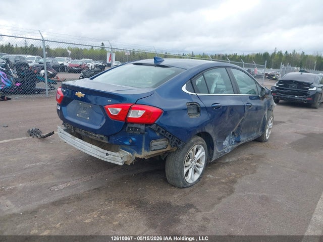 Продаж на аукціоні авто 2019 Chevrolet Cruze Lt, vin: 1G1BE5SM3K7127643, номер лоту: 12610067