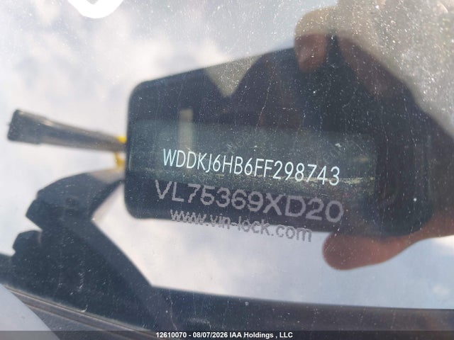 12610070 :رقم المزاد ، WDDKJ6HB6FF298743 vin ، 2015 Mercedes-benz E 400 4matic مزاد بيع