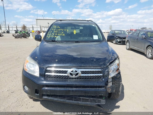 12606943 :رقم المزاد ، JTMBD31V476042252 vin ، 2007 Toyota Rav4 Limited مزاد بيع