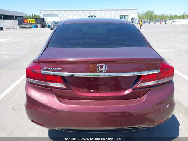 12610098 :رقم المزاد ، 2HGFB2F44FH044132 vin ، 2015 Honda Civic Lx مزاد بيع