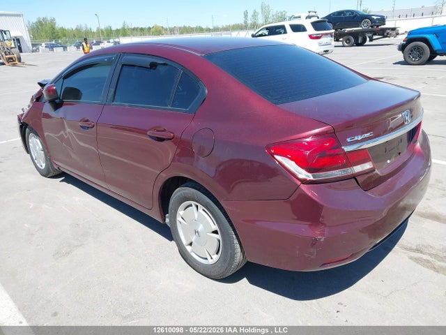 12610098 :رقم المزاد ، 2HGFB2F44FH044132 vin ، 2015 Honda Civic Lx مزاد بيع