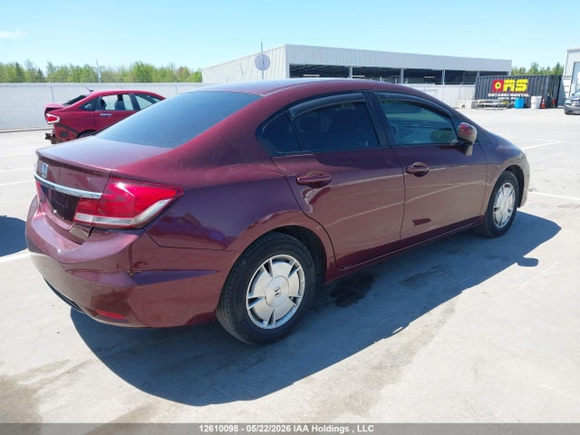 12610098 :رقم المزاد ، 2HGFB2F44FH044132 vin ، 2015 Honda Civic Lx مزاد بيع