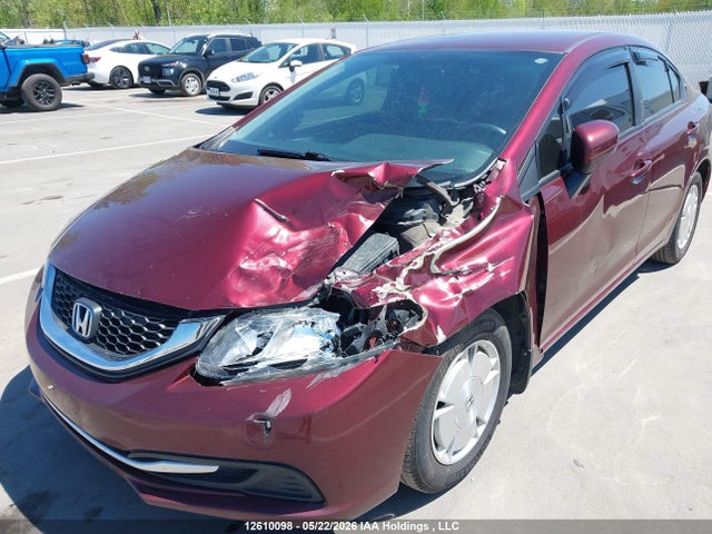 12610098 :رقم المزاد ، 2HGFB2F44FH044132 vin ، 2015 Honda Civic Lx مزاد بيع