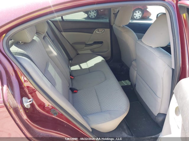 12610098 :رقم المزاد ، 2HGFB2F44FH044132 vin ، 2015 Honda Civic Lx مزاد بيع