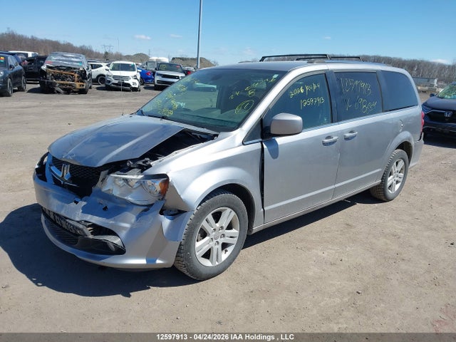 12597913 :رقم المزاد ، 2C4RDGDG4KR698634 vin ، 2019 Dodge Grand Caravan Crew مزاد بيع