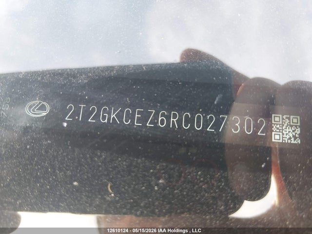 12610124 :رقم المزاد ، 2T2GKCEZ6RC027302 vin ، 2024 Lexus Nx 350h 350h مزاد بيع