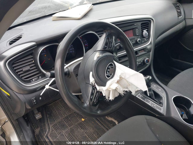12610125 :رقم المزاد ، KNAGM4A76F5530133 vin ، 2015 Kia Optima Lx/lx Winter Edition مزاد بيع