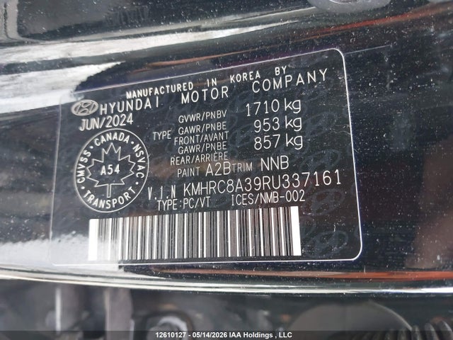 Hyundai Venue Preferred 2024 KMHRC8A39RU337161 Image 9