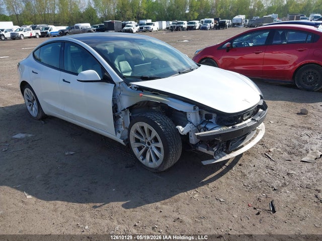 Продажа на аукционе авто 2022 Tesla Model 3 Long Range, vin: 5YJ3E1EB5NF163511, номер лота: 12610129