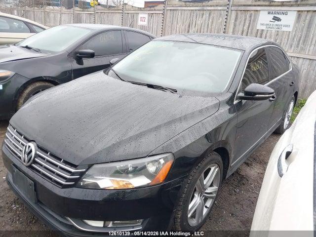 12610139 :رقم المزاد ، 1VWCH7A35CC007601 vin ، 2012 Volkswagen Passat Sel مزاد بيع