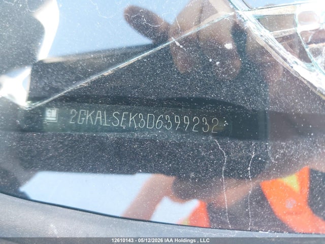 Aukcja sprzedaży 2013 Gmc Terrain, vin: 2GKALSEK3D6399232, numer aukcji: 12610143