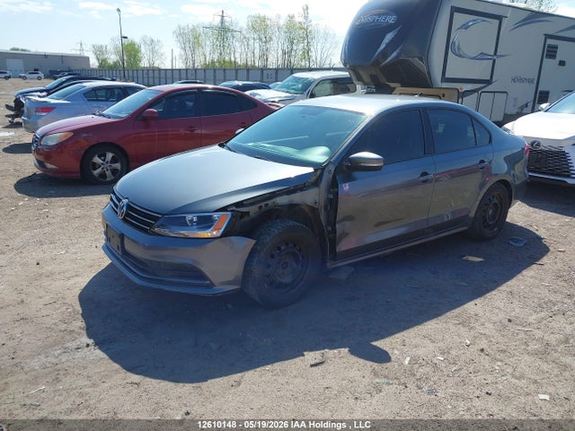 2015 Volkswagen Jetta S მანქანა იყიდება აუქციონზე, vin: 3VW2K7AJ3FM307281, აუქციონის ნომერი: 12610148