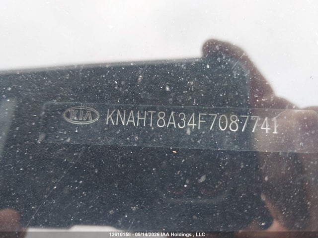 2015 Kia Rondo მანქანა იყიდება აუქციონზე, vin: KNAHT8A34F7087741, აუქციონის ნომერი: 12610158