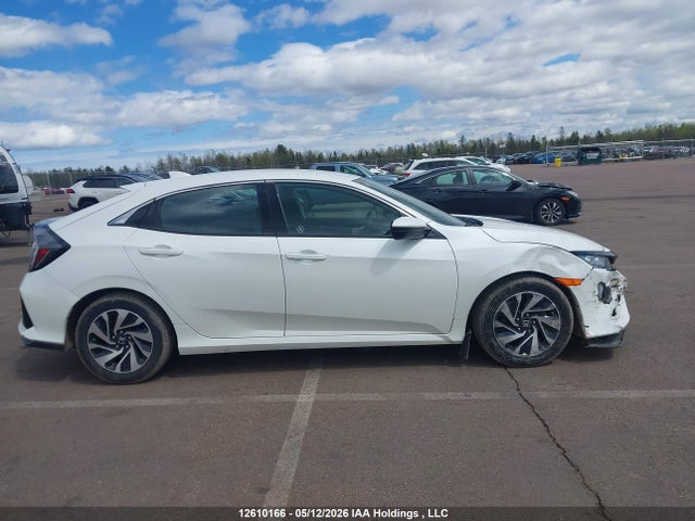 2018 Honda Civic Lx მანქანა იყიდება აუქციონზე, vin: SHHFK7H39JU303484, აუქციონის ნომერი: 12610166