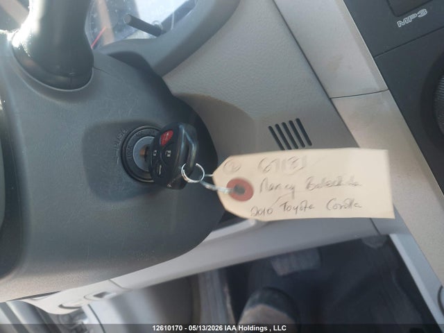12610170 :رقم المزاد ، 2T1BU4EE9AC355345 vin ، 2010 Toyota Corolla S/le/xle مزاد بيع