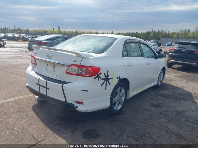 12610178 :رقم المزاد ، 2T1BU4EE4DC979817 vin ، 2013 Toyota Corolla S مزاد بيع