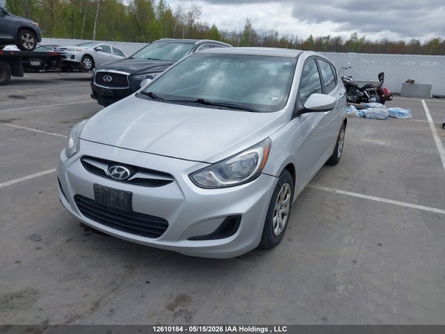 12610184 :رقم المزاد ، KMHCT5AE6CU037154 vin ، 2012 Hyundai Accent Gls/gs مزاد بيع