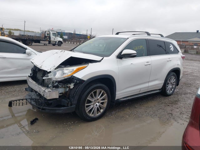 2014 Toyota Highlander Xle მანქანა იყიდება აუქციონზე, vin: 5TDJKRFH8ES024907, აუქციონის ნომერი: 12610195