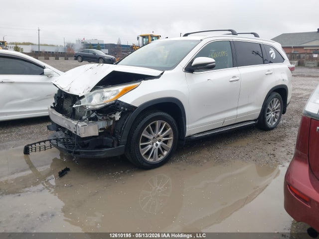 2014 Toyota Highlander Xle მანქანა იყიდება აუქციონზე, vin: 5TDJKRFH8ES024907, აუქციონის ნომერი: 12610195
