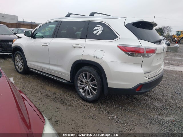 2014 Toyota Highlander Xle მანქანა იყიდება აუქციონზე, vin: 5TDJKRFH8ES024907, აუქციონის ნომერი: 12610195