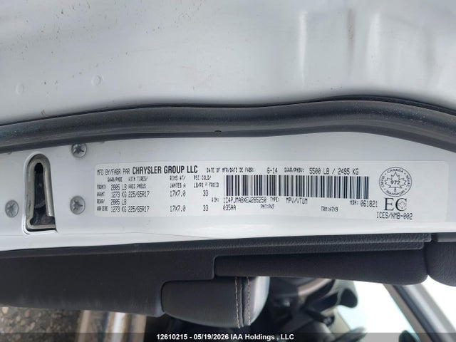 2014 Jeep Cherokee Sport მანქანა იყიდება აუქციონზე, vin: 1C4PJMABXEW285250, აუქციონის ნომერი: 12610215