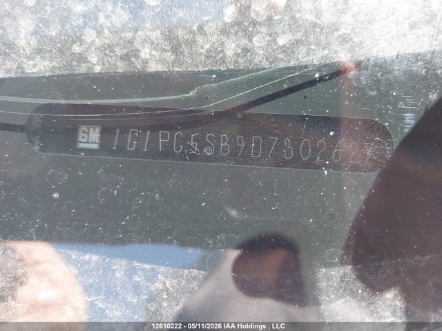 Aukcja sprzedaży 2013 Chevrolet Cruze Lt Turbo, vin: 1G1PC5SB9D7302622, numer aukcji: 12610222