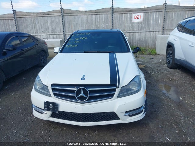 12610241 :رقم المزاد ، WDDGF8AB6EA967618 vin ، 2014 Mercedes-benz C 300 4matic مزاد بيع