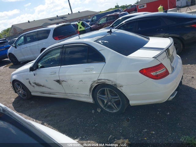 12610241 :رقم المزاد ، WDDGF8AB6EA967618 vin ، 2014 Mercedes-benz C 300 4matic مزاد بيع