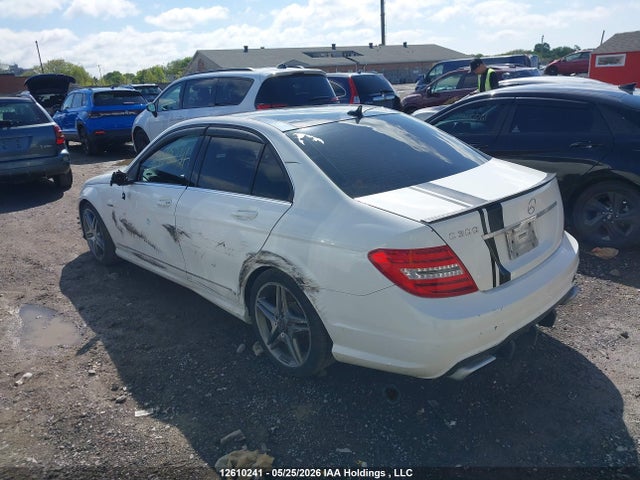 12610241 :رقم المزاد ، WDDGF8AB6EA967618 vin ، 2014 Mercedes-benz C 300 4matic مزاد بيع